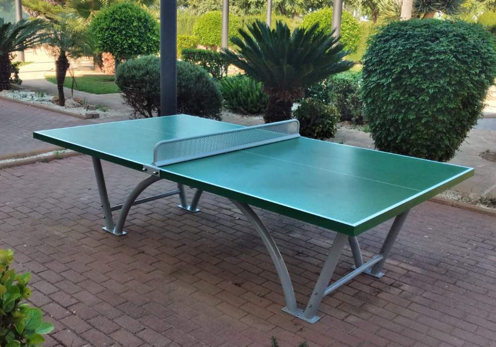 mesa-pingpong-verde-sport-hotel-mallorca